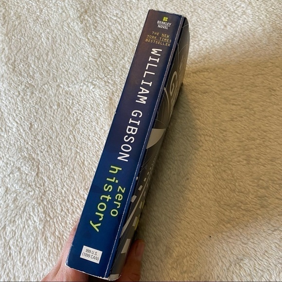 WILLIAM Gibson Zero History fiction paperback 2011 - Picture 3 of 4